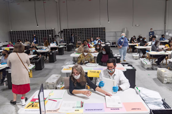 Image: Georgia Election Ballot Recount