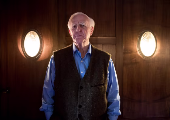 Image: John le Carre in Hamburg, Germany, on Oct. 16, 2017.