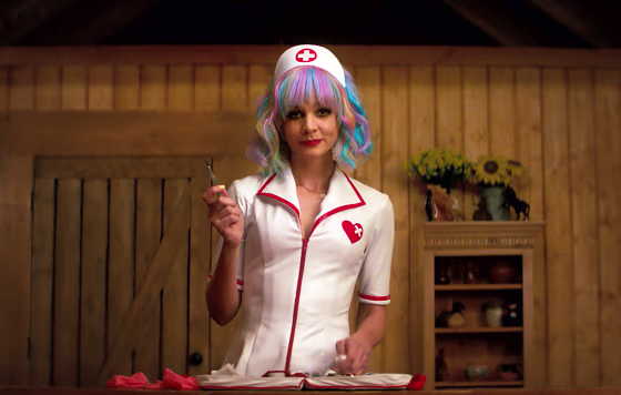 Image: Carey Mulligan stars as \"Cassandra\" in a scene from \"Promising Young Woman.\"