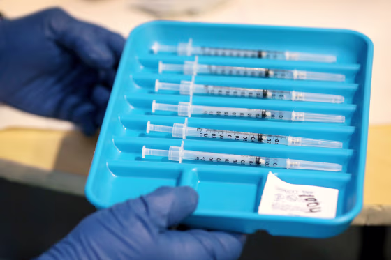 Image: Florida Nursing Home Residents Receive 2nd COVID-19 Vaccination