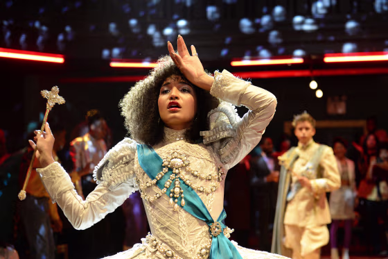 Indya Moore as Angel in "Pose."