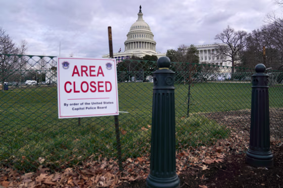 Image: Protests Expected In Washington DC Ahead Of Biden Inauguration