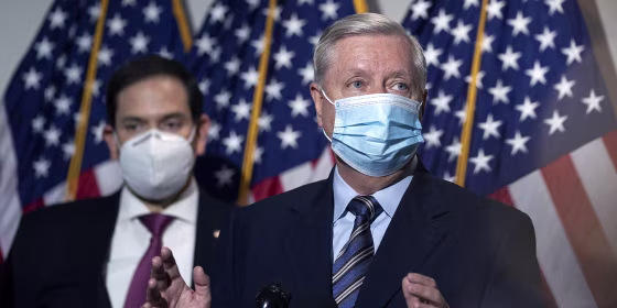 Republican Senators Hold Press Conference On Democrat \"Court-Packing Plan\"
