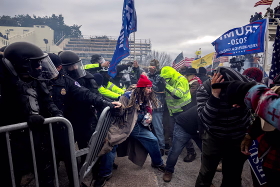 Trump Supporters Hold \"Stop The Steal\" Rally In DC Amid Ratification Of Presidential Election