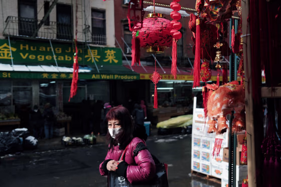 Image: New York City's Chinatown Prepares For Lunar New Year