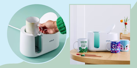 Illustration of Cricut Mug designs