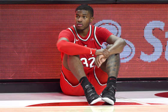 Image: E.J. Liddell of the Ohio State Buckeyes