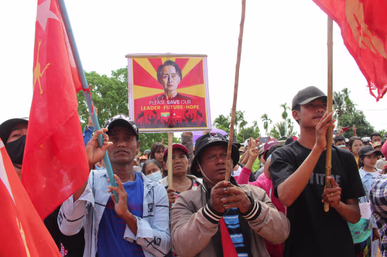 Image: MYANMAR-POLITICS-MILITARY