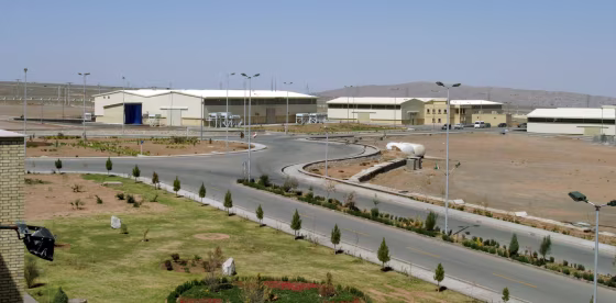Image: FILE PHOTO: A view of the Natanz uranium enrichment facility 250 km (155 miles) south of the Iranian capital Tehran