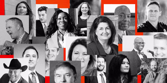 Image: Photos of many of the candidates in the Texas 6th District Congressional Race.
