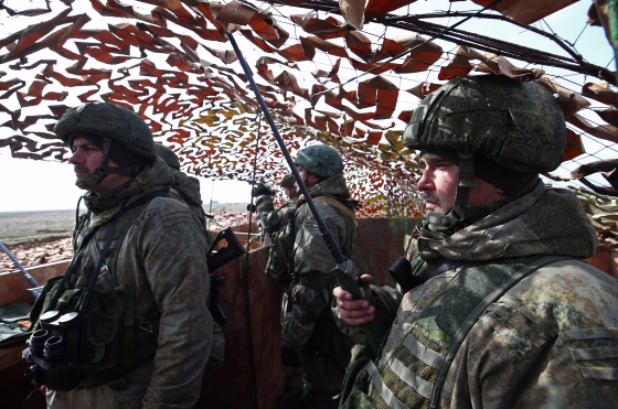 Image: Units of Russian mountain air assault division hold exercise in Crimea