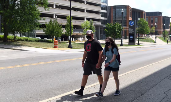 Image: Ohio State University Reopens For In-Class Learning
