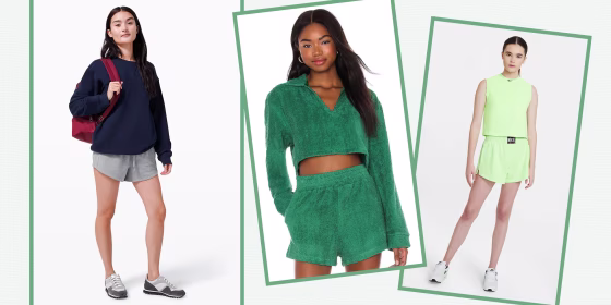 Illustration of The Bar Zi Short from Revolve, the Nike Sportswear Shorts and the Inner Glow Short