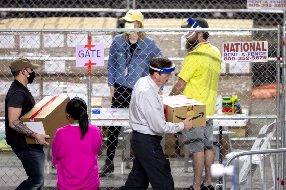 Image: Arizona Recounts 2020 Presidential Election Ballots