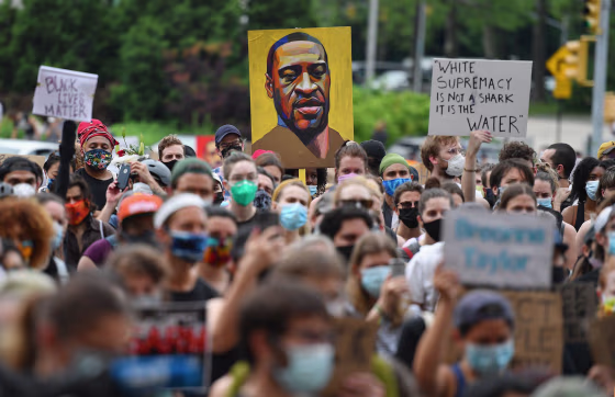 Image: Black Lives Matter protest New York