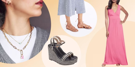 Illustration of different products on sale at Nordstrom