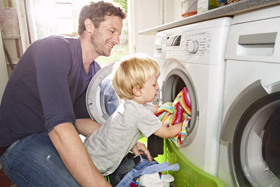 Father and son loading washing machine. Shop the best Memorial Day appliances sales and appliance deals on refrigerators, dishwashers, air fryers and juicers from Home Depot, Lowe's, Best Buy and more.