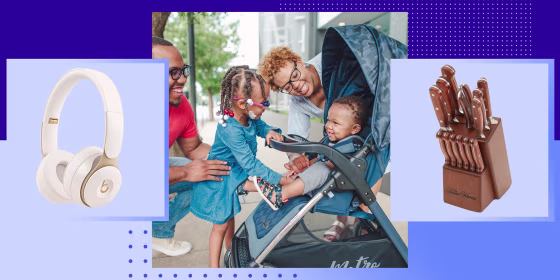 Family circling around a baby in a stroller, Beats headphones and Ree Drummond knife set all on sale for Walmart Prime Day Sale. Shop Walmart Prime Day deals during Deals for Days, a sales event running June 20 - 23. See the best Walmart sales during prim