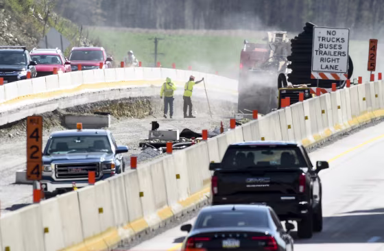 Interstate Work Zone Safety Press Conference In Pennsylvania