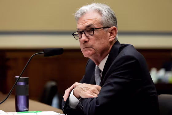 Image: FILE PHOTO: Federal Reserve Chair Powell testifies on Capitol Hill in Washington