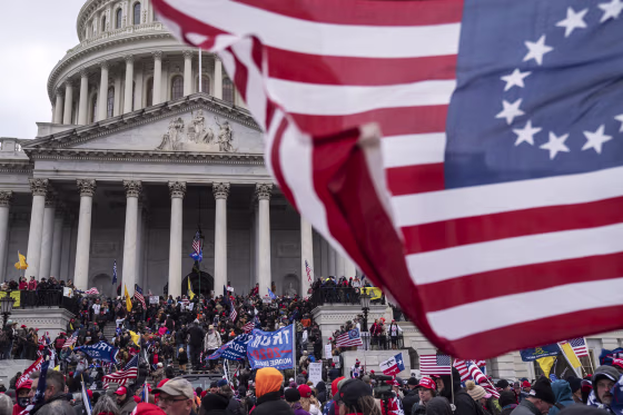 Trump supporters gather in Washington DC to protest election he lost