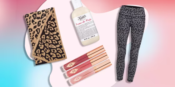 Illustration of different products by brands Celebrities love to buy, all on sale at Nordstrom