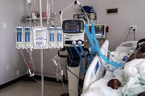 Image: Texas Hospitals Cope With State's Surge In Coronavirus Cases