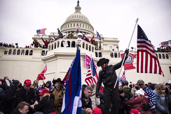 Image: Trump Supporters Hold \"Stop The Steal\" Rally In DC Amid Ratification Of Presidential Election