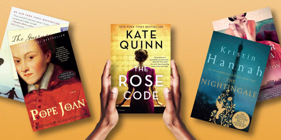 Illustration of six different Read With Jenna Fictional Book picks