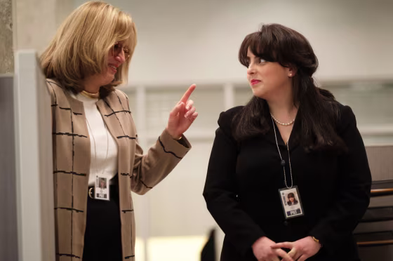 Image: Sarah Paulson as Linda Tripp and Beanie Feldstein as Monica Lewinsky in \"Impeachment: American Crime Story.\"