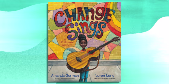 Image of Amanda Gorman's new book Change sings