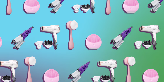 Illustration of beauty hair and face products a part of the Amazon Beauty Haul sale