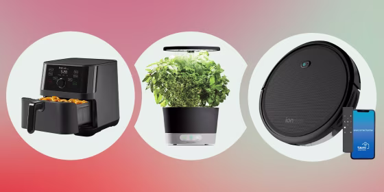 Instant Vortex 5.7 Quart Air Fryer, AeroGarden Harvest 360, Ionvac Smartclean 2000