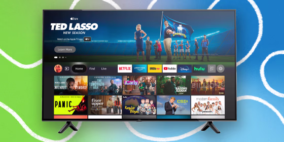 Illustration with Amazon TV
