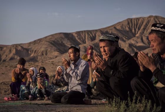 Imahe: China's Uyghur Minority Marks Muslim Holiday In Country's Far West
