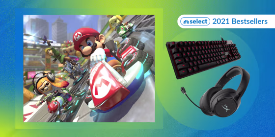 In addition to gaming accessories, Select readers also sought out new games in 2021.