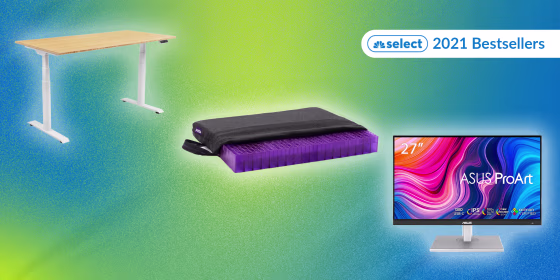 In 2021, Select readers purchase work from home essentials like standing desks, seat cushions, monitors and more.