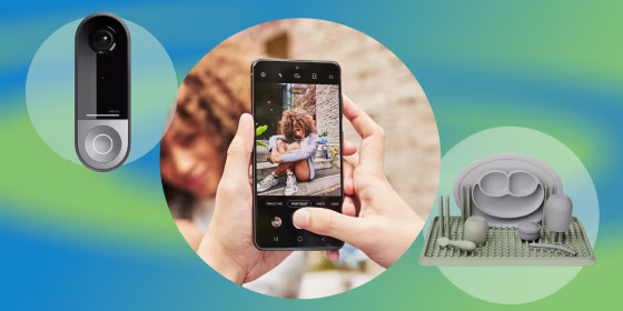 New product launches include Samsung’s Galaxy S21 FE, a smart doorbell camera from Belkin and Ezpz’s all-new drying rack.