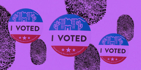 Image: Arizona's new election proposals would require a fingerprint along with voter ID, and special ballots with watermarks and holographs