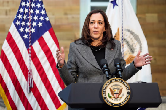 Image: Vice President Kamala Harris and EPA Administrator Michael Regan visit Wisconsin