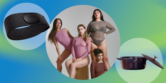New releases include a heart rate monitor from Peloton, Made In’s first enameled cast iron Dutch oven and matching sets and bodysuits from Parade.