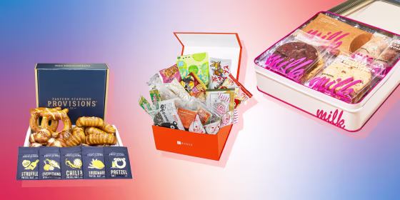 From soft pretzels with a chili lime salt to Milk Bar’s assorted truffles, we’ve pulled together 9 great gift boxes to give on Valentine’s Day.