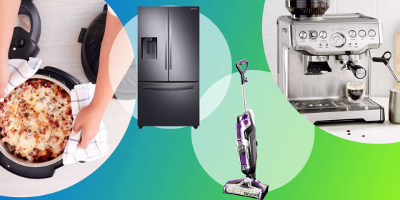 Brands and retailers are offering discounts on cleaning and kitchen appliances during Presidents Day weekend.
