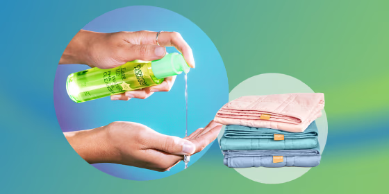 New releases include a mini weighted blanket from Baloo and an oil cleanser from Everyday Humans.