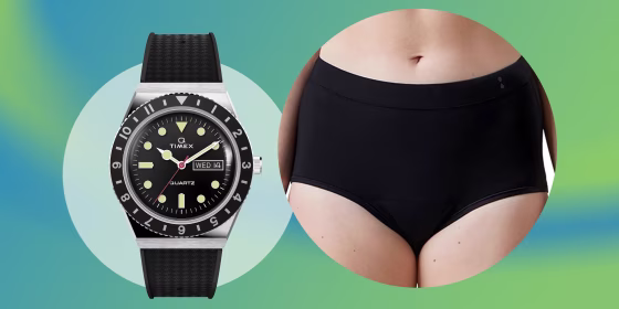 New launches include affordable period underwear from Thinx and Walmart, as well as new styles from Timex, like a watch that’s water resistant up to 50 meters.