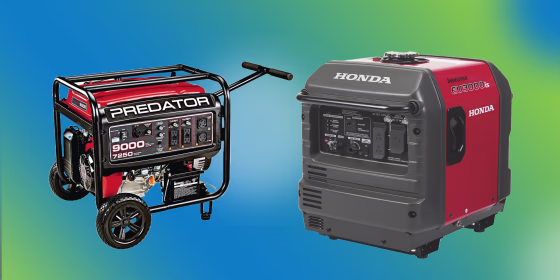 Generators can run the gamut from small models that’ll power a few personal items to larger models that will keep your whole house powered without skipping a beat.