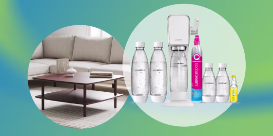 New launches this week include new Burrow products from sleep kits to a coffee table, and SodaStream’s latest sparkling water machine.