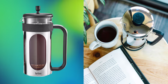 Experts recommended purchasing French press brewers made with glass carafes so you can watch the brewing process unfold.