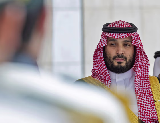 Crown Prince Mohammed bin Salman arrives to attend the annual speech of the Saudi King in the capital Riyadh in 2019.