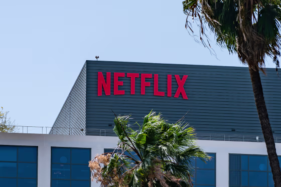 Image; Netflix office, Hollywood Exteriors And Landmarks - 2021